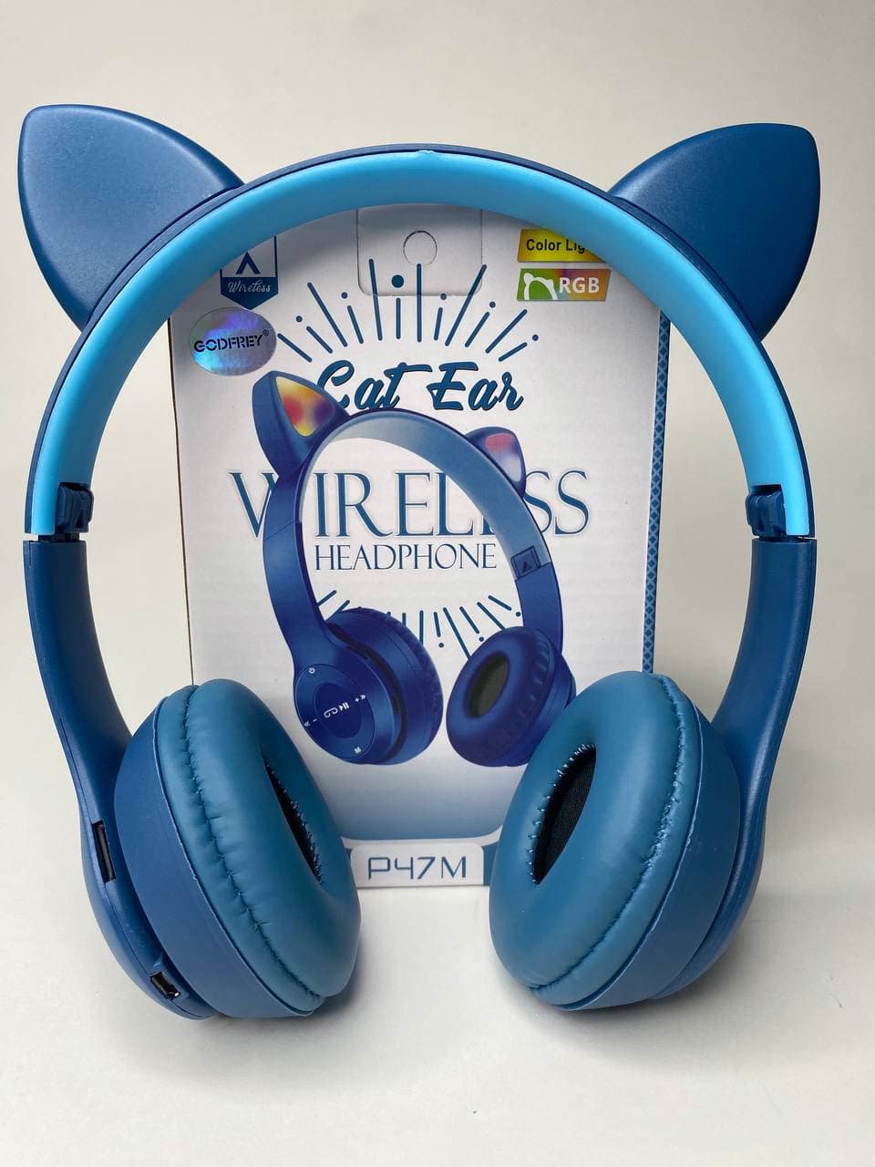 هدفون گربه ای وایرلس wireless p47m — تصویر ۲