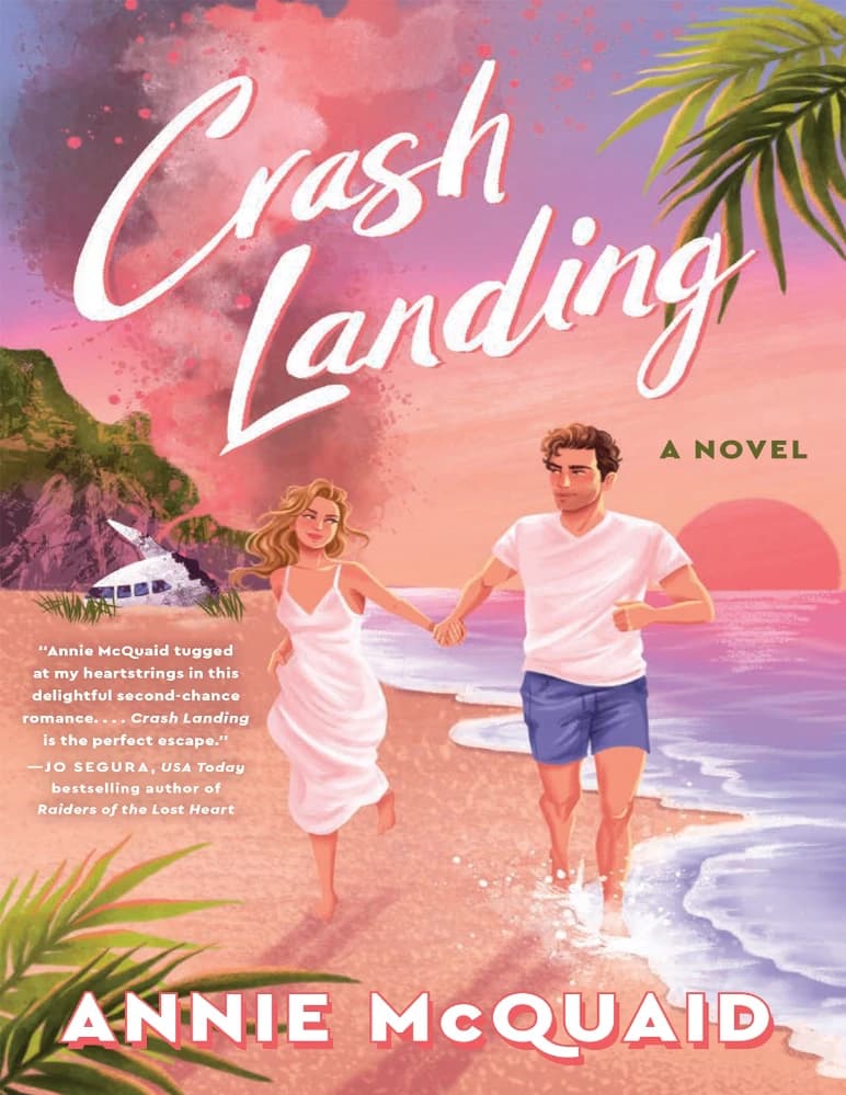 کتاب Crash Landing (فرود اضطراری) نسخه انگلیسی PDF | آنی مک‌کوید