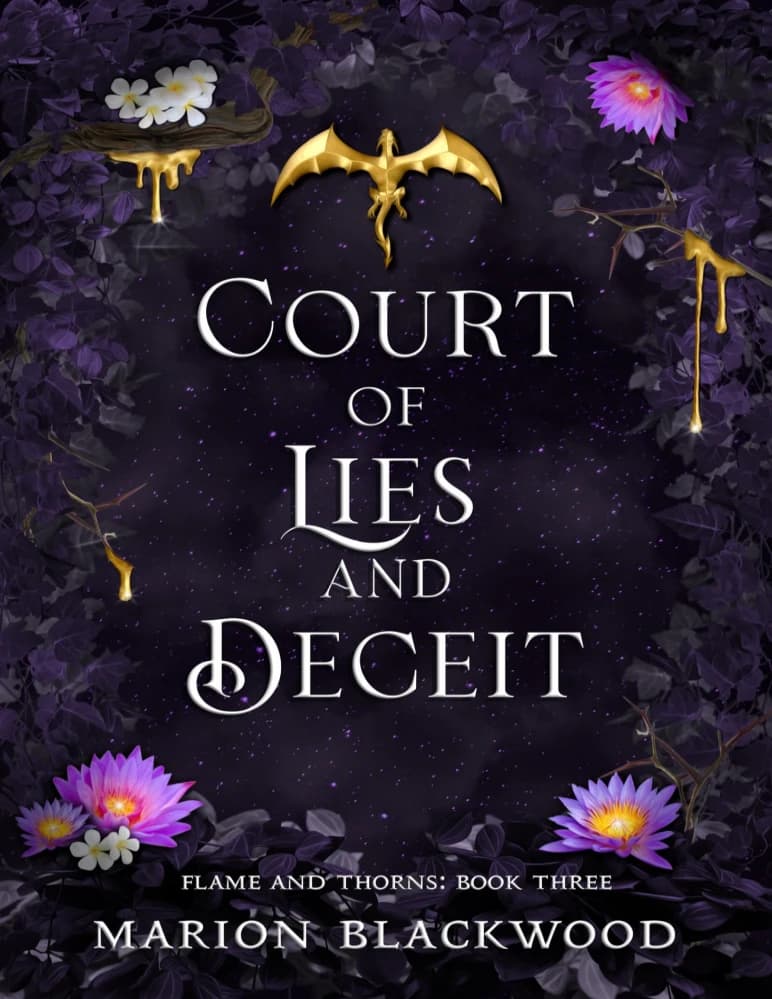کتاب Court of Lies and Deceit (دربار دروغ‌ها و فریب) نسخه انگلیسی PDF | ماریون بلک‌وود (Marion Blackwood)