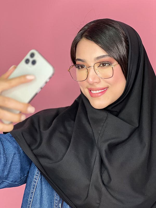 عینک طبی زنانه گوچی مربعی سری جدید مشکی طلایی — تصویر ۳