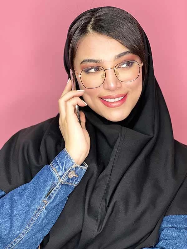 عینک طبی زنانه گوچی مربعی سری جدید مشکی طلایی