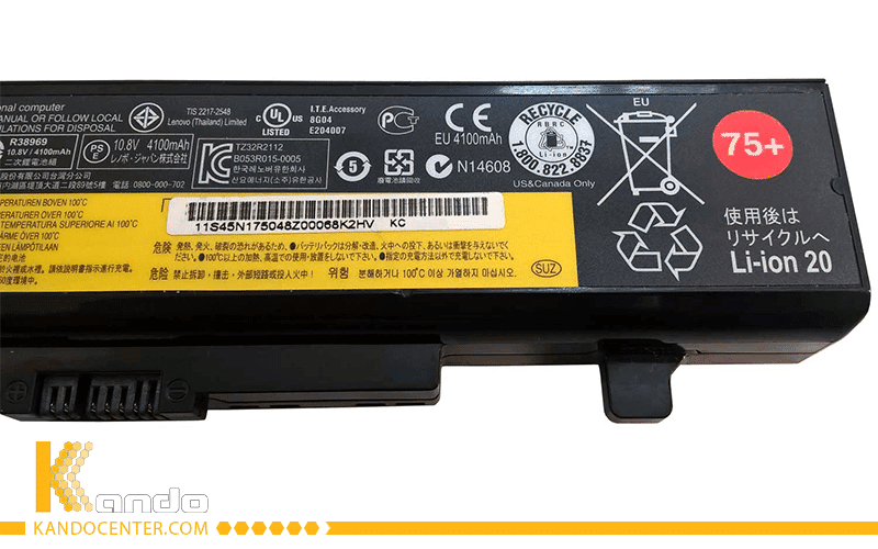 باتری لپ تاپ Lenovo Thinkpad E430-E431-E440-45N1043 — تصویر ۲