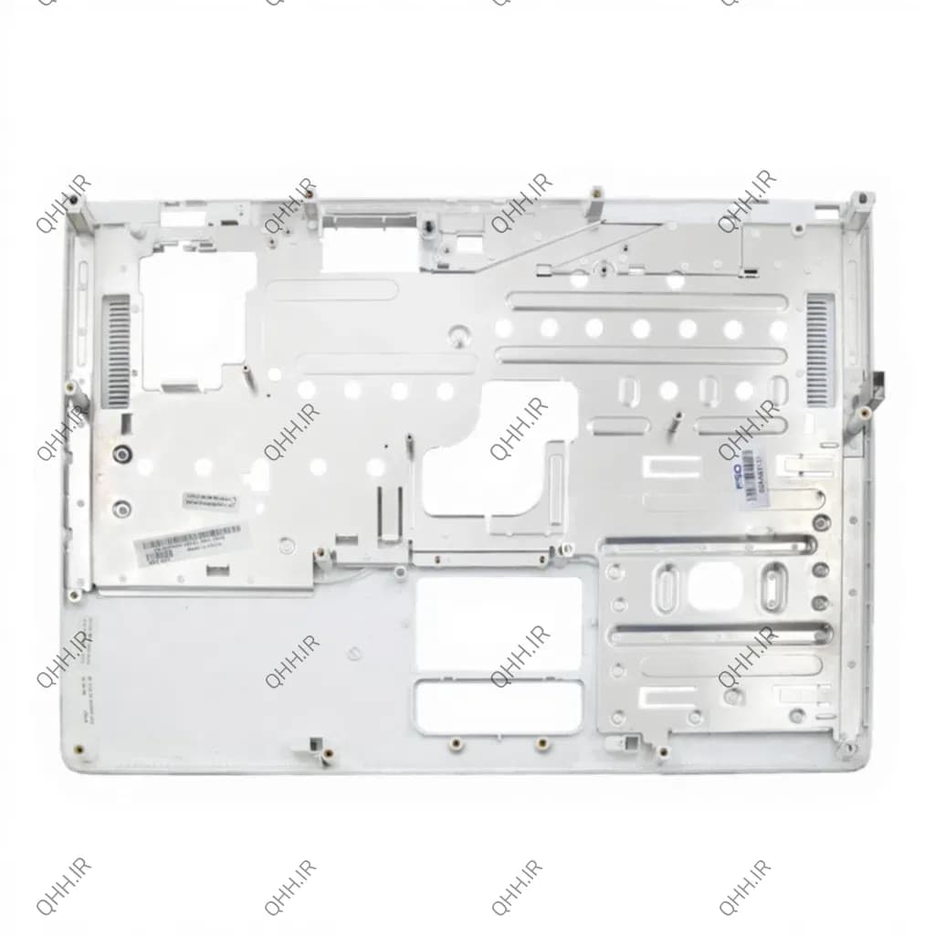 قاب کنار کیبرد لپ تاپ دل Vostro 1000_Inspiron 6400-1501-1505 نقره ای دست دوم — تصویر ۲