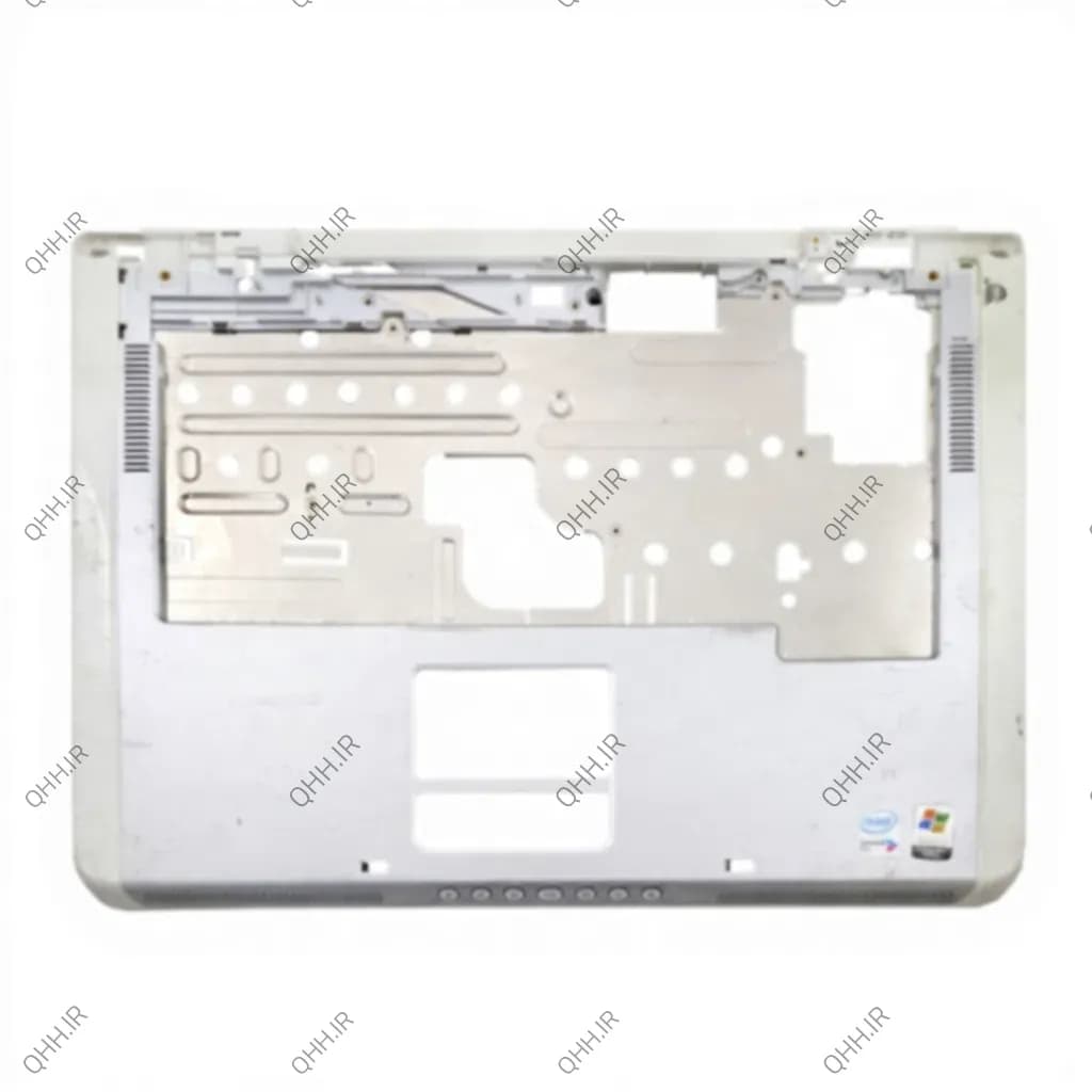 قاب کنار کیبرد لپ تاپ دل Vostro 1000_Inspiron 6400-1501-1505 نقره ای دست دوم