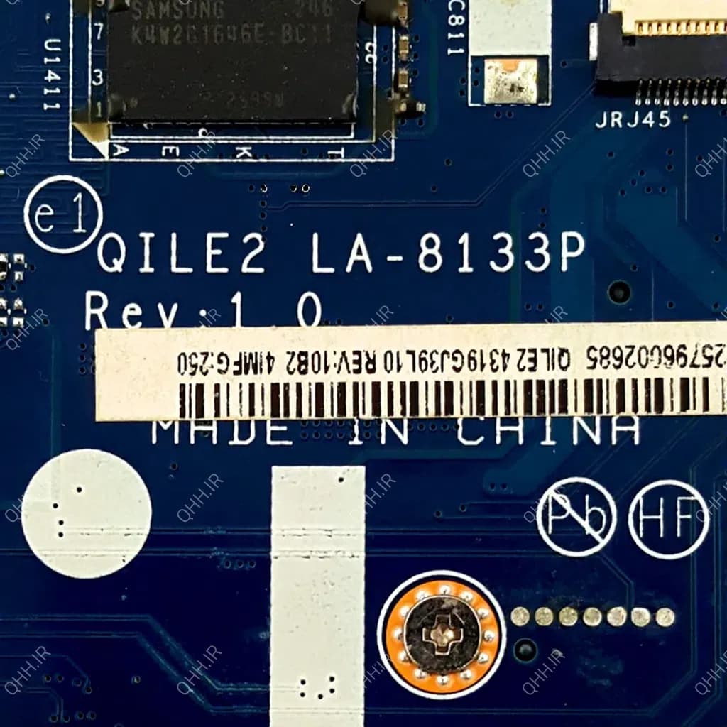 مادربرد لپ تاپ لنوو Thinkpad E530_QILE2_LA-8133P_PM2GM — تصویر ۳