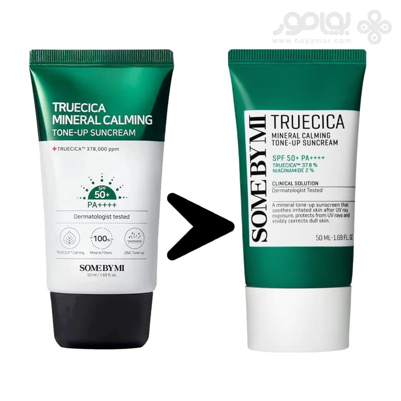 ضد آفتاب مینرال سام بای می SPF50 مدل TRUECICA حجم 50 میل — تصویر ۲