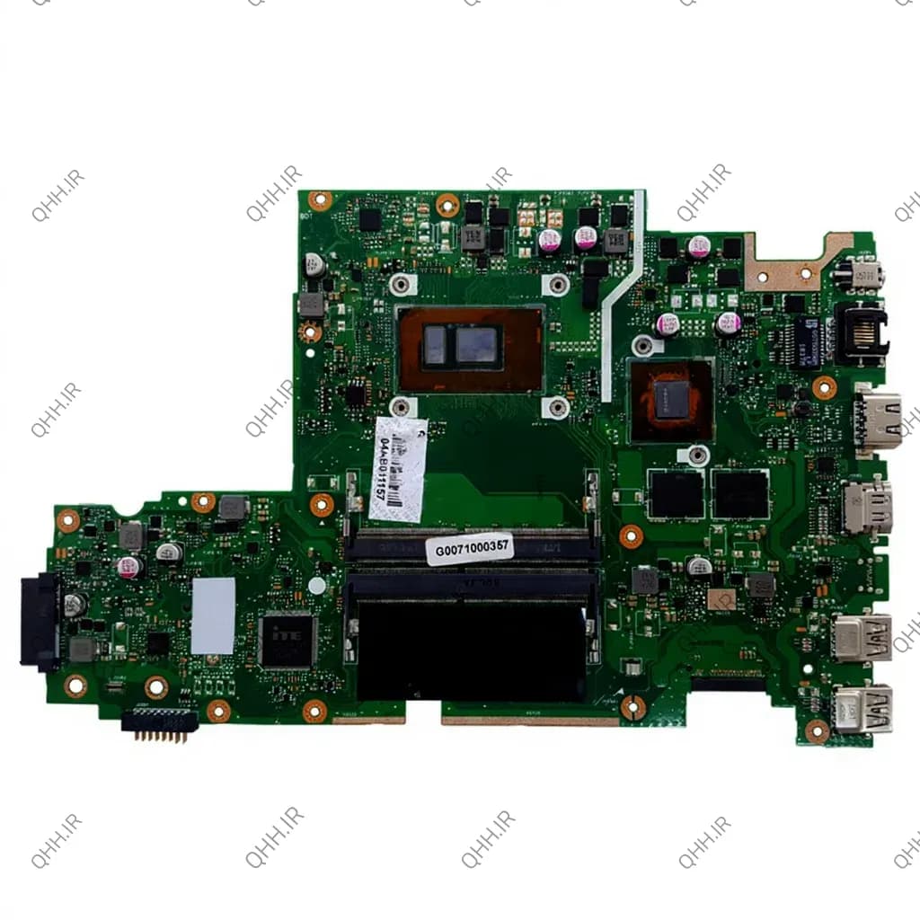 مادربرد لپ تاپ ایسوس VivoBook X542UQ-R542_CPU-Pentium-4405U_PM2GM هارد M.2 ساپورت نمی کند-تعمیری
