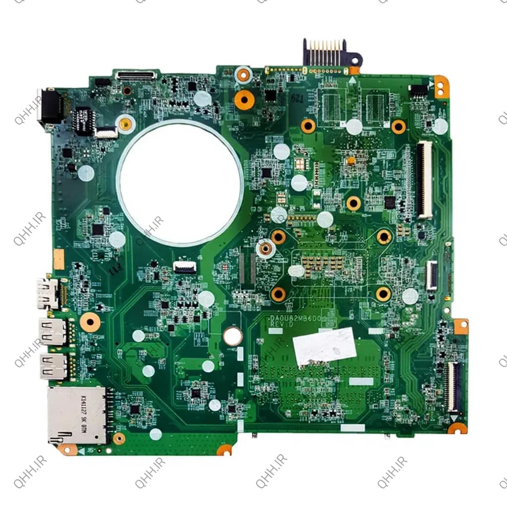 مادربرد لپ تاپ اچ پی Pavilion 15-N CPU-I5-4_U83-U82_DA0U83MB6E0_DA0U82MB6D0 گرافیک اینتلی-CPU حرارت دیده — تصویر ۲