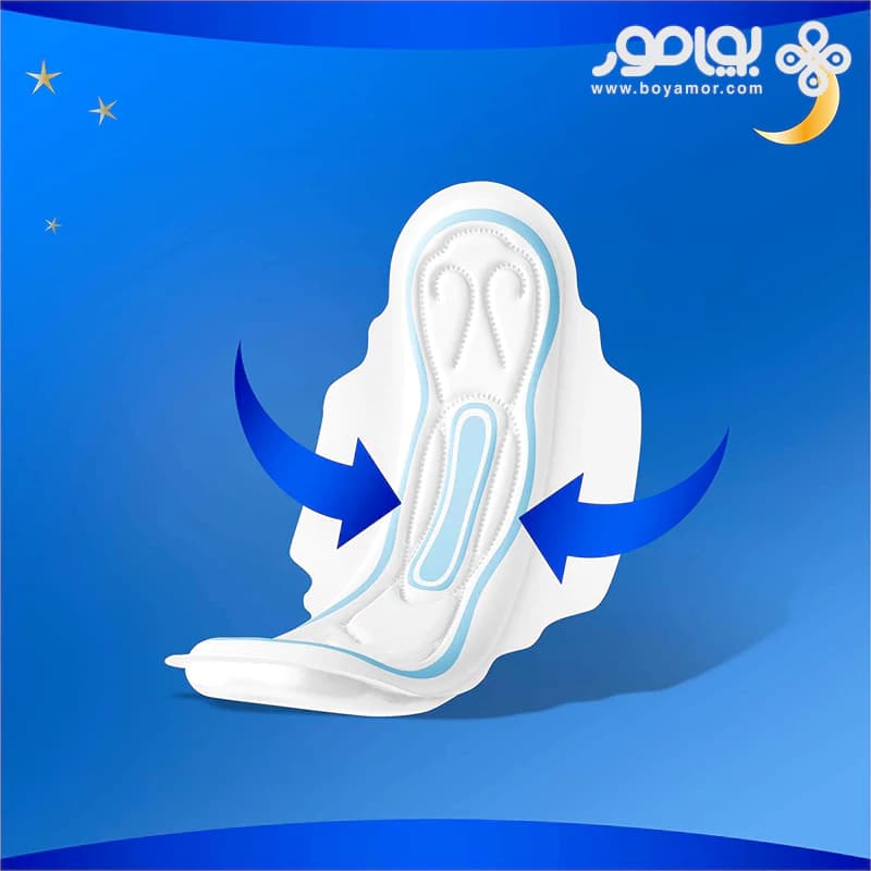 نوار بهداشتی ارکید مدل MAXI GECE سایز 3 بسته 24 عددی — تصویر ۳
