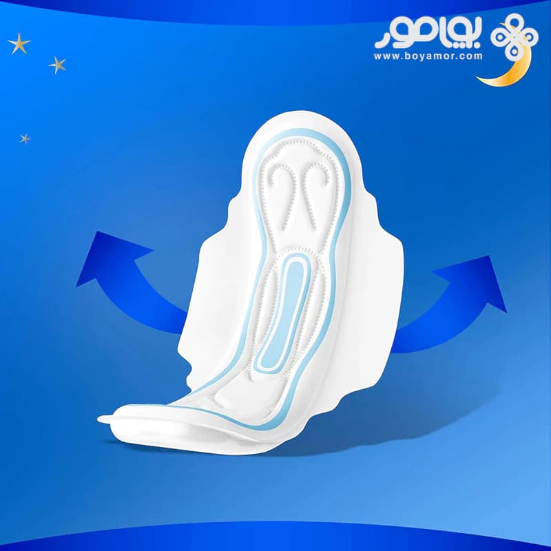 نوار بهداشتی ارکید مدل MAXI GECE سایز 3 بسته 24 عددی — تصویر ۴