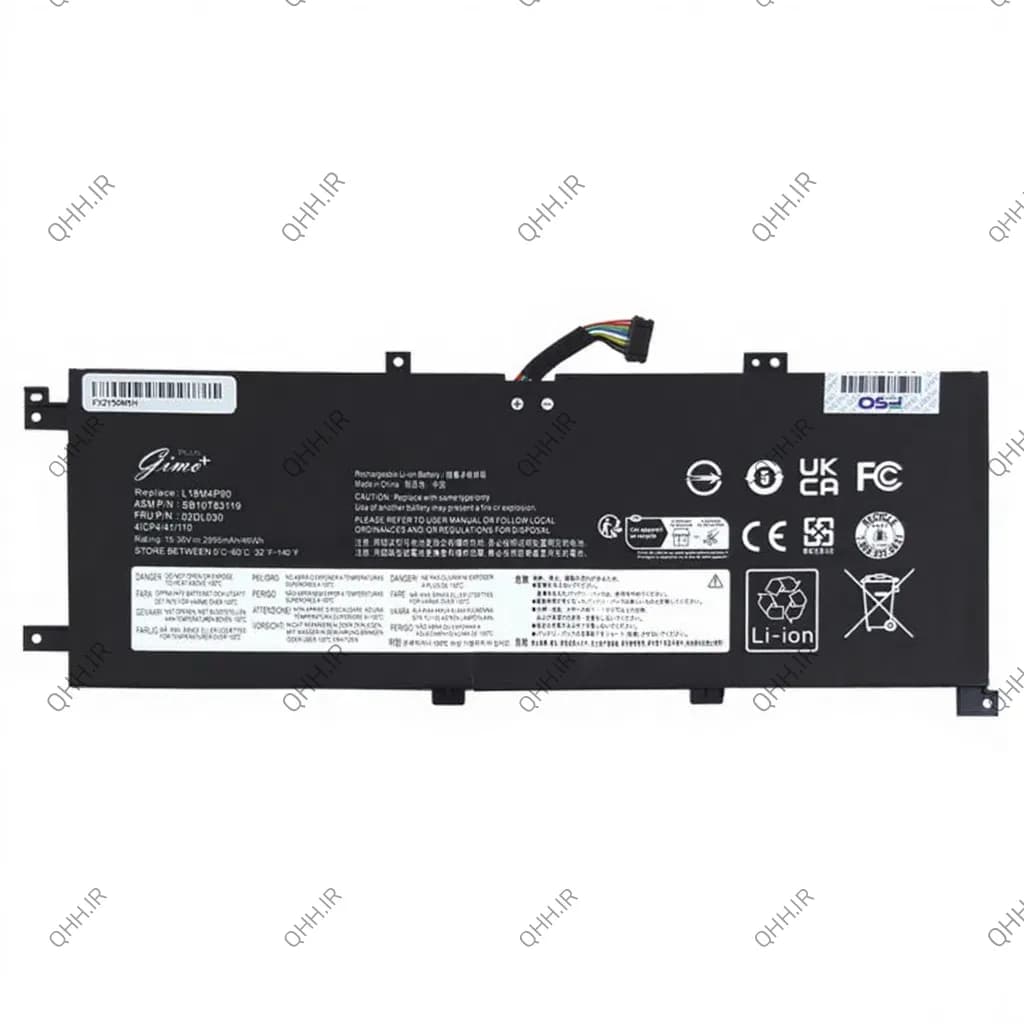 باتری لپ تاپ لنوو ThinkPad L13 Yoga 1ST_L18M4P90 Gimo Plus