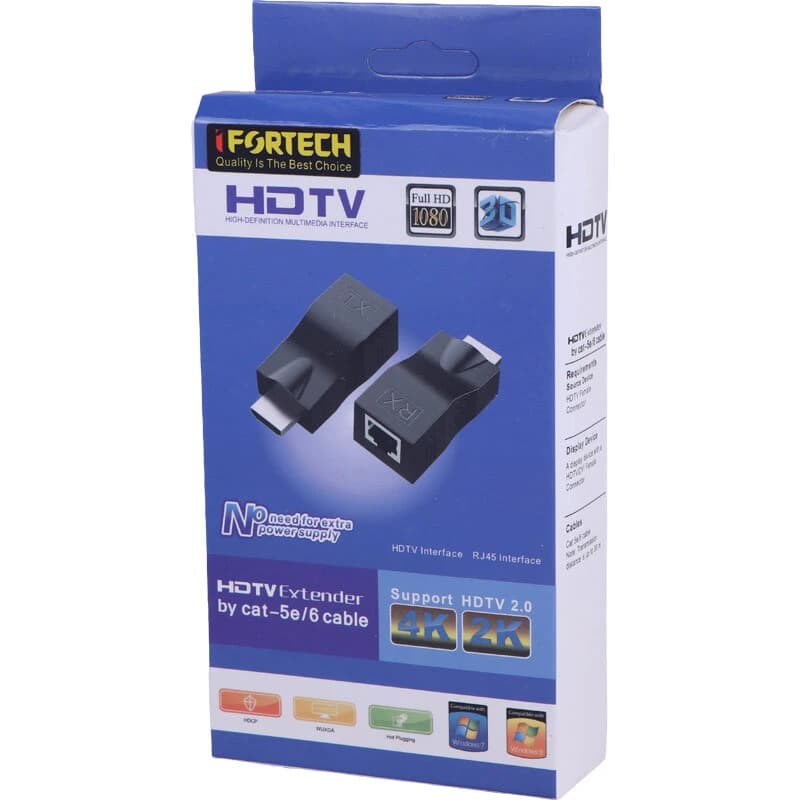 افزایش دهنده طول آیفورتک HDMI 30m — تصویر ۲