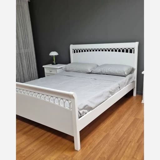 تخت خواب دونفره شیک و زیبا با رنگبندی مختلف مبلمان فرنا مدل 1145293