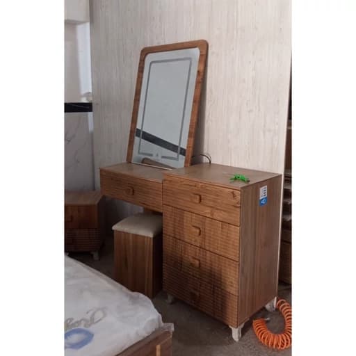 سرویس خواب زوج مدل حصیری مبلمان فرنا مدل 1145273
