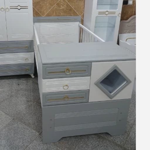 تخت دومنظوره نوزاد نوجوان مبلمان فرنا مدل 1145262