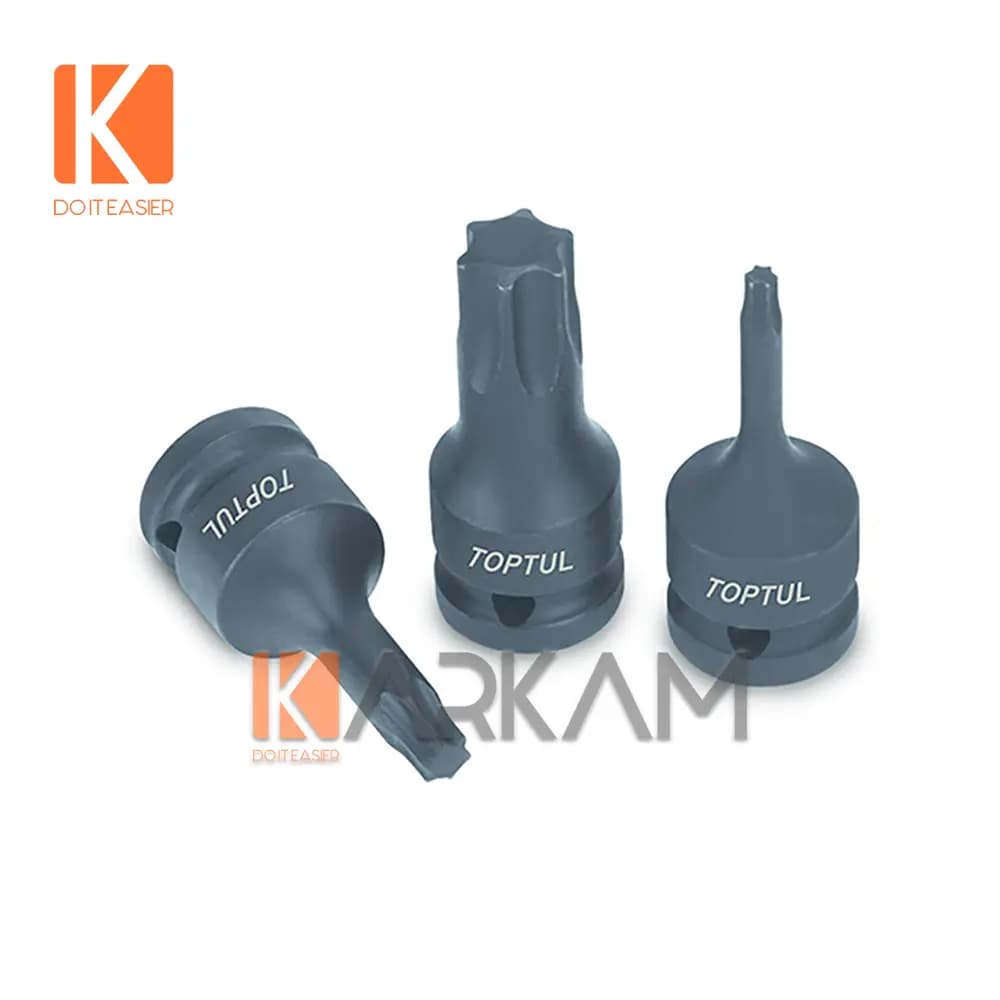 بکس 1.2 ستاره ای مشکی T25 تاپ تول KADA1625