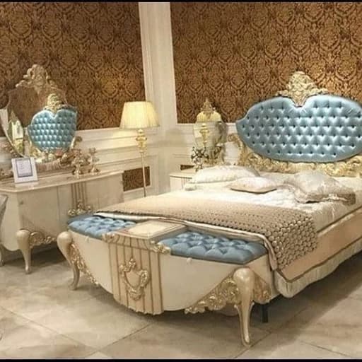 سرویس خواب سلطنتی جدید مبلمان فرنا مدل 1145249
