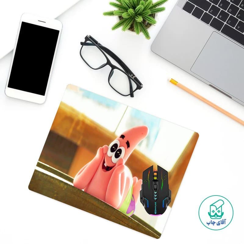 پد ماوس طرح پاتریک کد 1008 — تصویر ۲