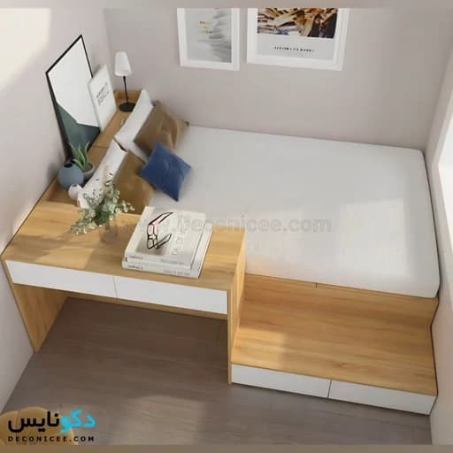 تخت خواب پله دار F88 مبلمان فرنا مدل 1142120