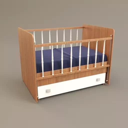 تختخواب کودک مدل FH304 مبلمان فرنا مدل 1142053