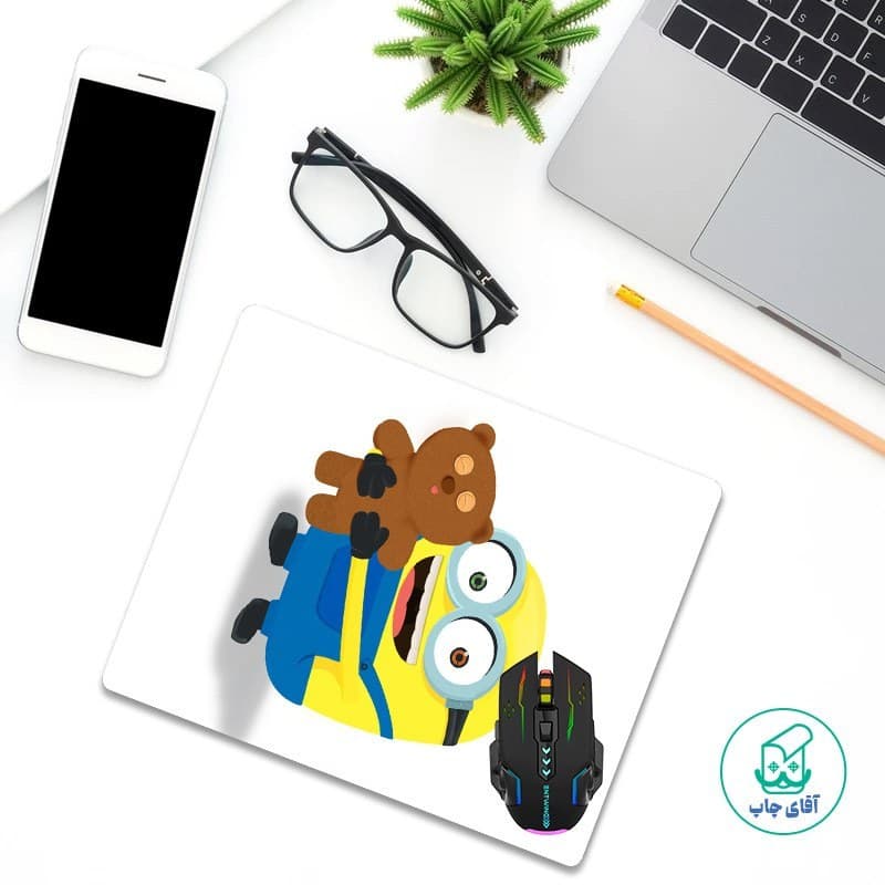 پد ماوس طرح بازی مینیون کد 1124 — تصویر ۲