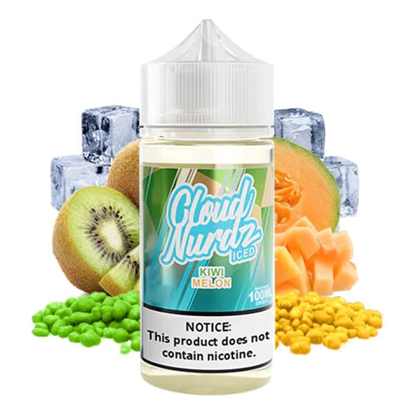 جویس کیوی ملون یخ کلود نوردز | CLUOD NURDZ Kiwi Melon Iced 100ml