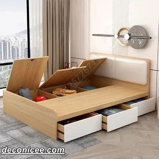 تخت خواب دونفره F40012 مبلمان فرنا مدل 1141967