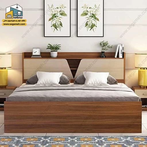 تخت خواب دونفر هF170 مبلمان فرنا مدل 1141952