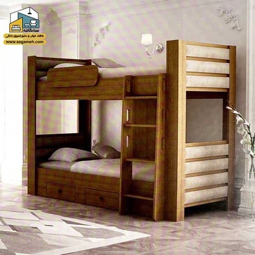 تخت خواب دوطبقه ای F20043 مبلمان فرنا مدل 1141943
