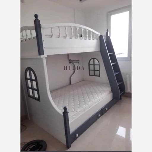تخت خواب دوطبقه ای F20038 مبلمان فرنا مدل 1141898
