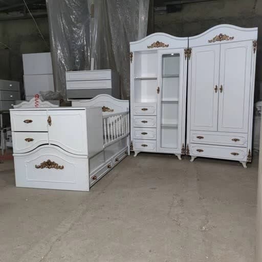 سرویس تخت خواب کودک F657 مبلمان فرنا مدل 1141886