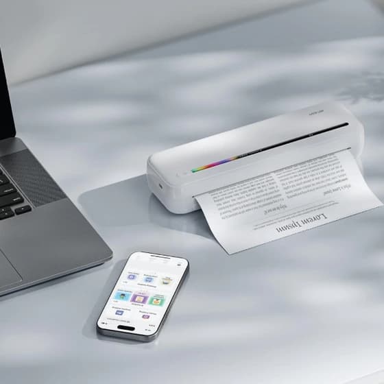 چاپگر حرارتی قابل حمل گرین Green Lion Portable Thermal Printer — تصویر ۳