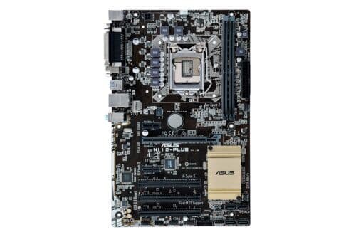 مادربرد ASUS H110-PLUS استوک | سوکت 1151، DDR4 و پنل پشت