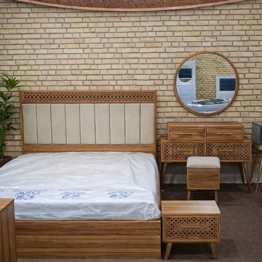 سرویس خواب دونفره سایز160 مبلمان فرنا مدل 1141800