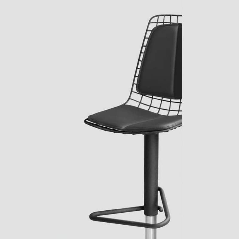 صندلی اپنی نگین هوم مدل بوستون جکدار رنگی تشکدار SBG4001 — تصویر ۳