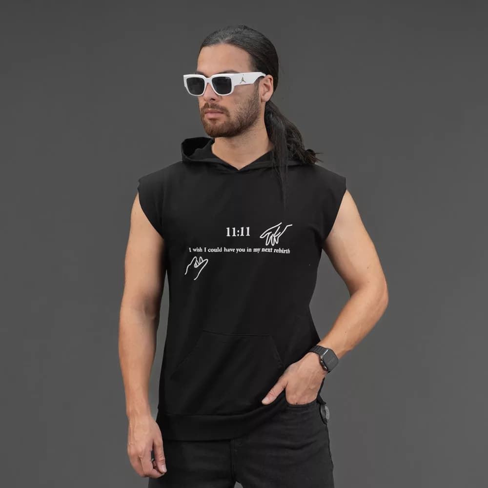 وست مردانه کلاهدار کد 30929 — تصویر ۷