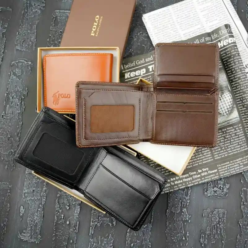 کیف پول جیبی لب گرد چرم 8-289 — تصویر ۲