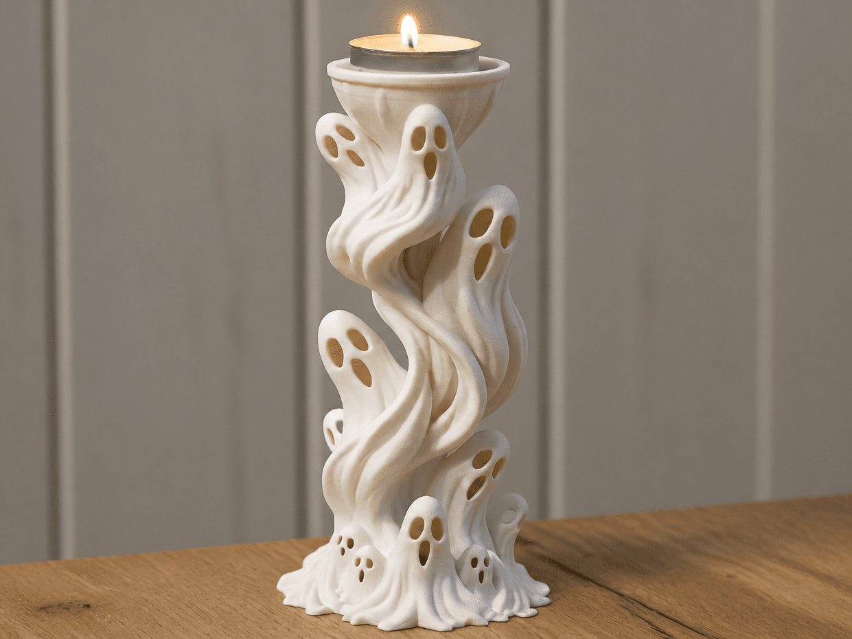 جاشمعی روح | Ghost Swirl Candle Holder