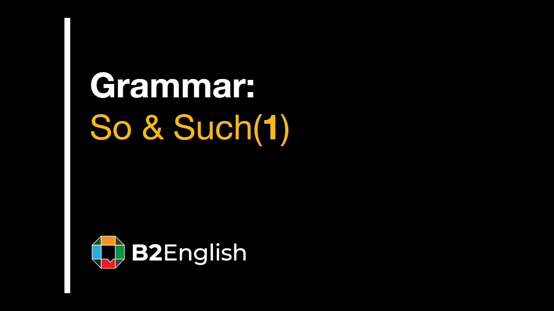 کتاب So and Such (کاربرد So و Such) نسخه انگلیسی PDF