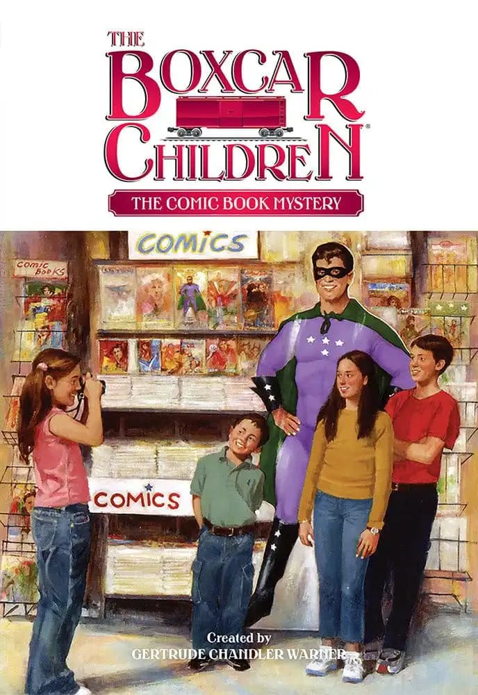 کتاب معمای کمیکبوکی (The Comic Book Mystery) نسخه انگلیسی PDF | گرترود چندلر وارنر
