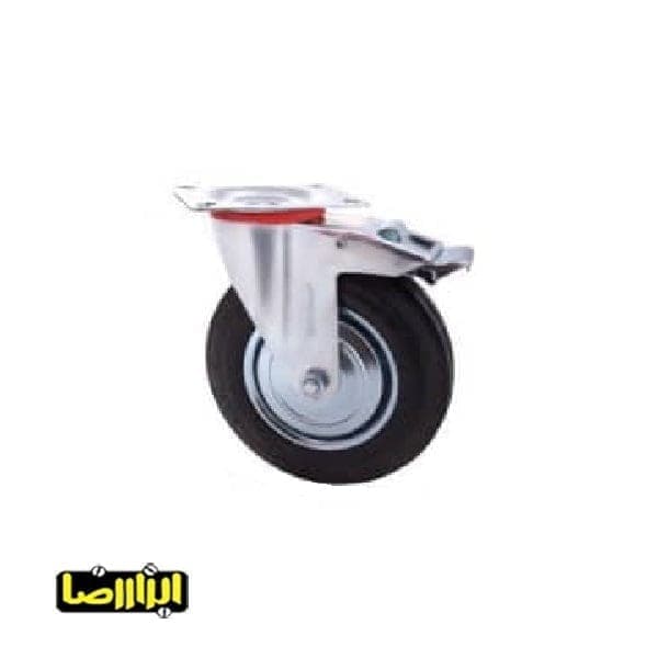 چرخ گردان ترمزدارسایز 100