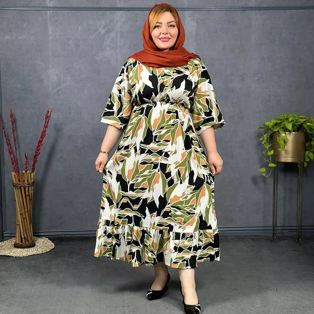 پیراهن ساحلی دخترانه کد 26876 — تصویر ۲