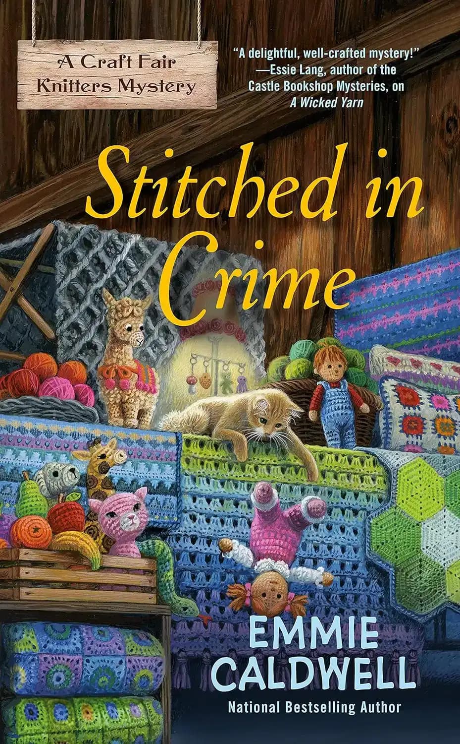 کتاب جنایتِ دوخته‌شده (Stitched in Crime) نسخه انگلیسی PDF | اِمی کالدول