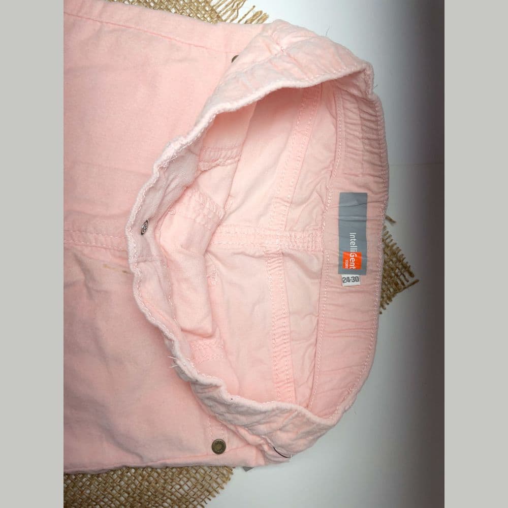 شلوار دخترانه راسته برند PlazaItLIaGIrls صورتی رنگ — تصویر ۴