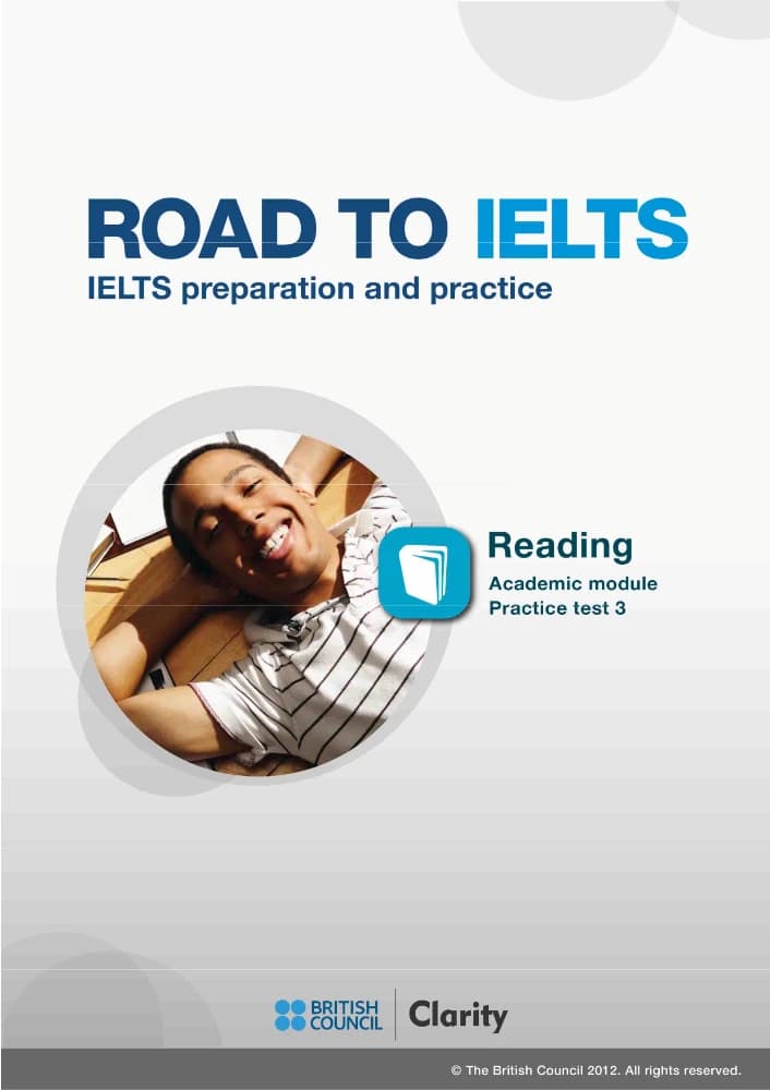 کتاب IELTS Academic Reading Practice 3 (تمرین ریدینگ آکادمیک آیلتس ۳) نسخه انگلیسی PDF
