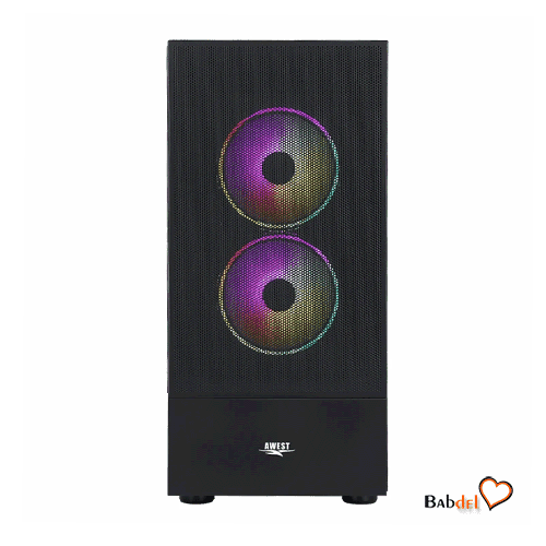 کیس کامپیوتر گیمینگ اوست CASE GAMING AWEST GT AV201 MB PLUS — تصویر ۲