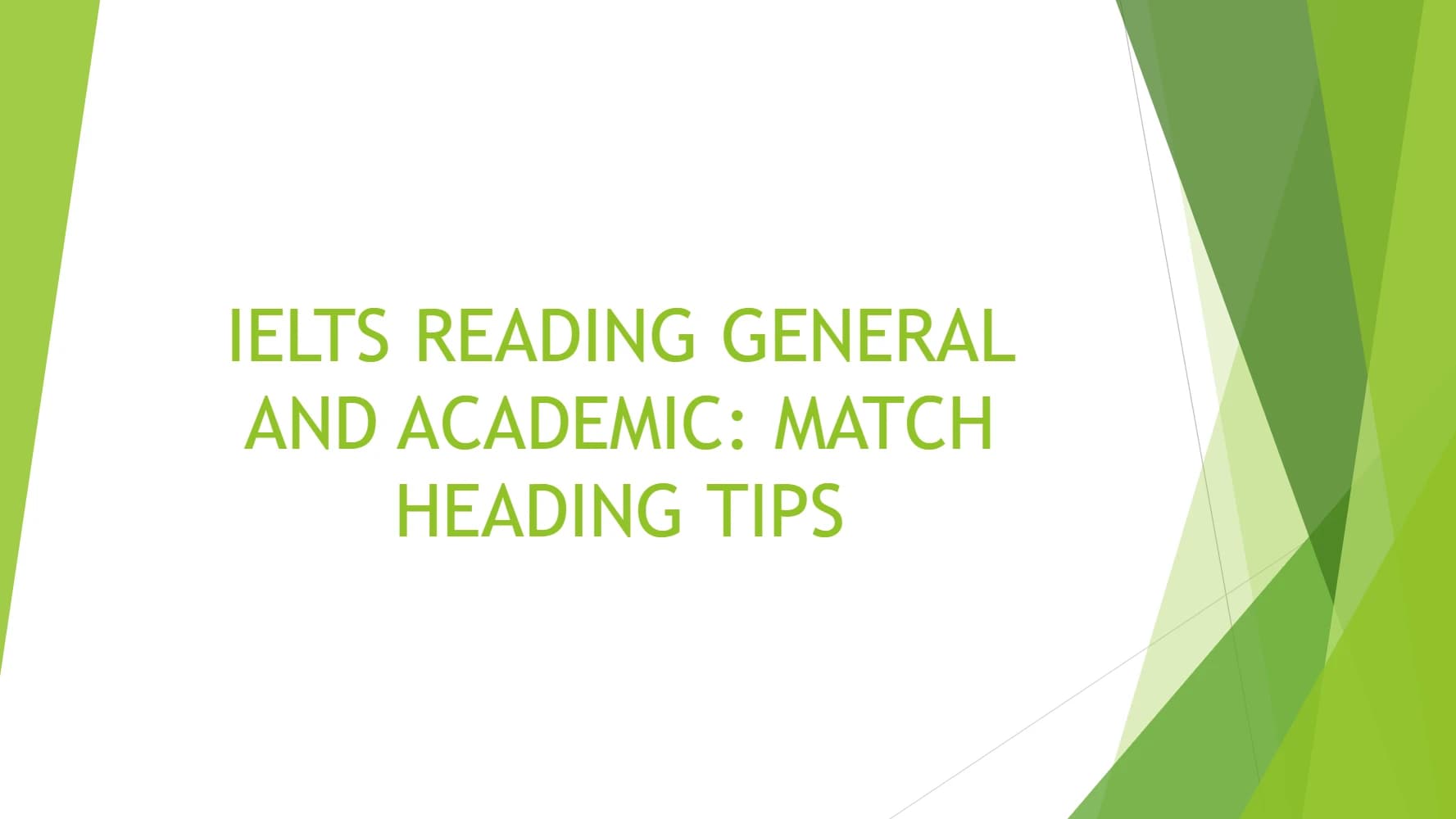 کتاب Reading Matching Headings Tips (نکات سؤال Matching Headings در ریدینگ آیلتس) نسخه انگلیسی PDF