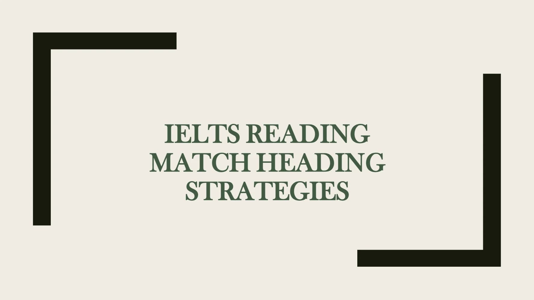 کتاب Reading Matching Headings Explanation (آموزش سؤال Matching Headings در ریدینگ آیلتس) نسخه انگلیسی PDF