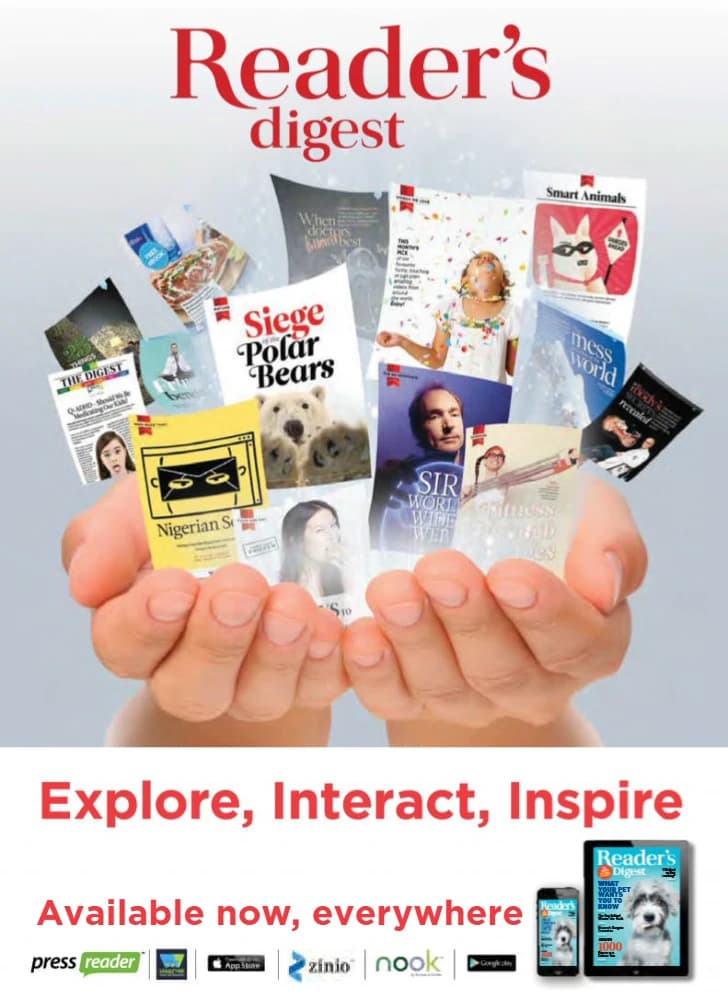 کتاب Reader’s Digest (ریدرز دایجست) نسخه انگلیسی PDF