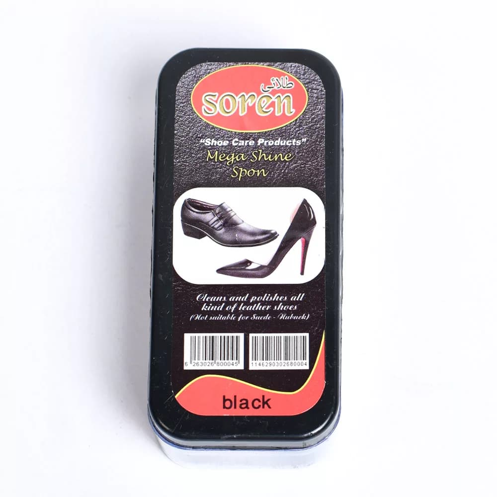 واکس کفش مشکی سورن کد 26670